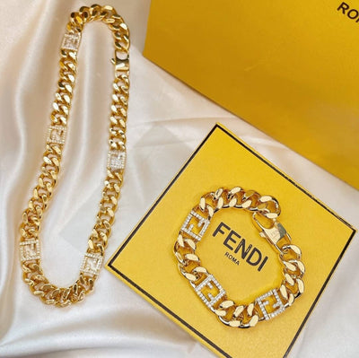 Fendi Necklace set