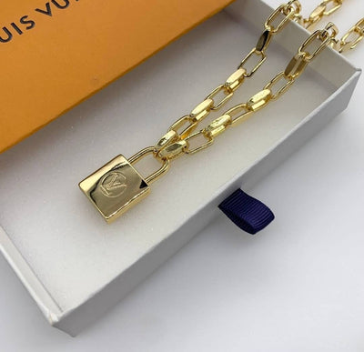 Louis Vuitton Lock Necklace